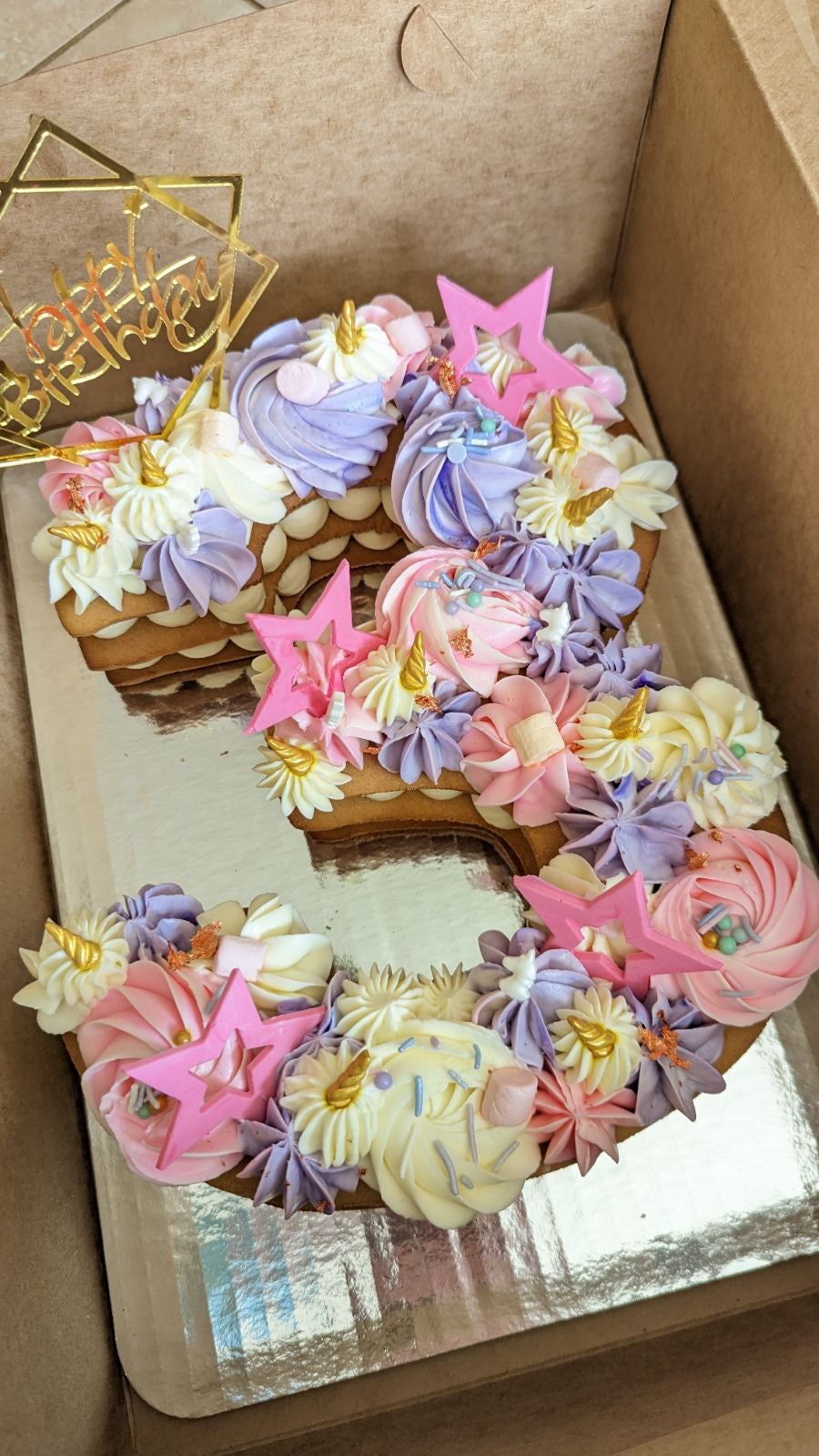 Cherieページ Number or Letter Cake — One Digit | La Cherie Bakery LLC